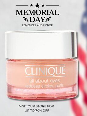 Clinique All About Eyes reduces circles puffs , 0.17 oz